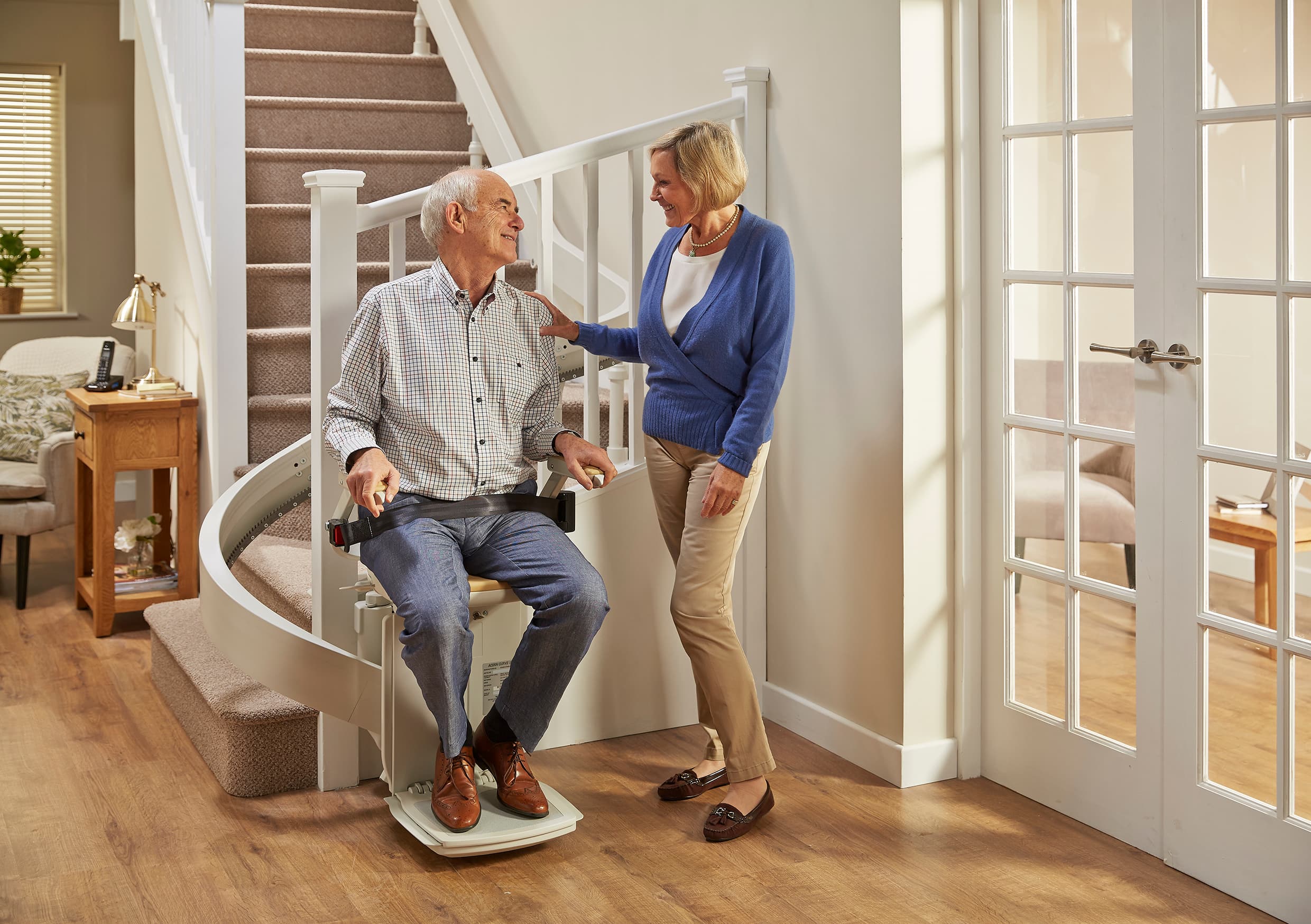 Acorn 180 Curved Stair Lift