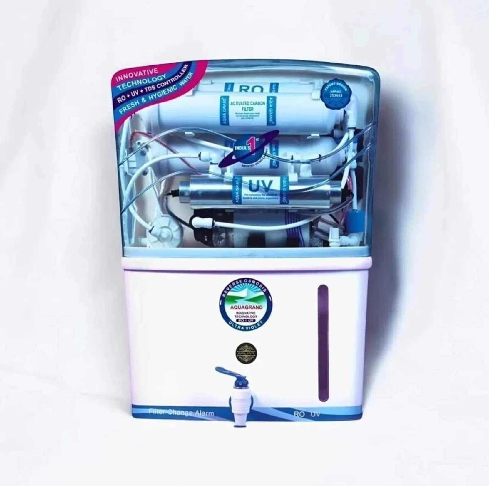 Aqua Copper RO Electric with Metallic Sheet 12 L