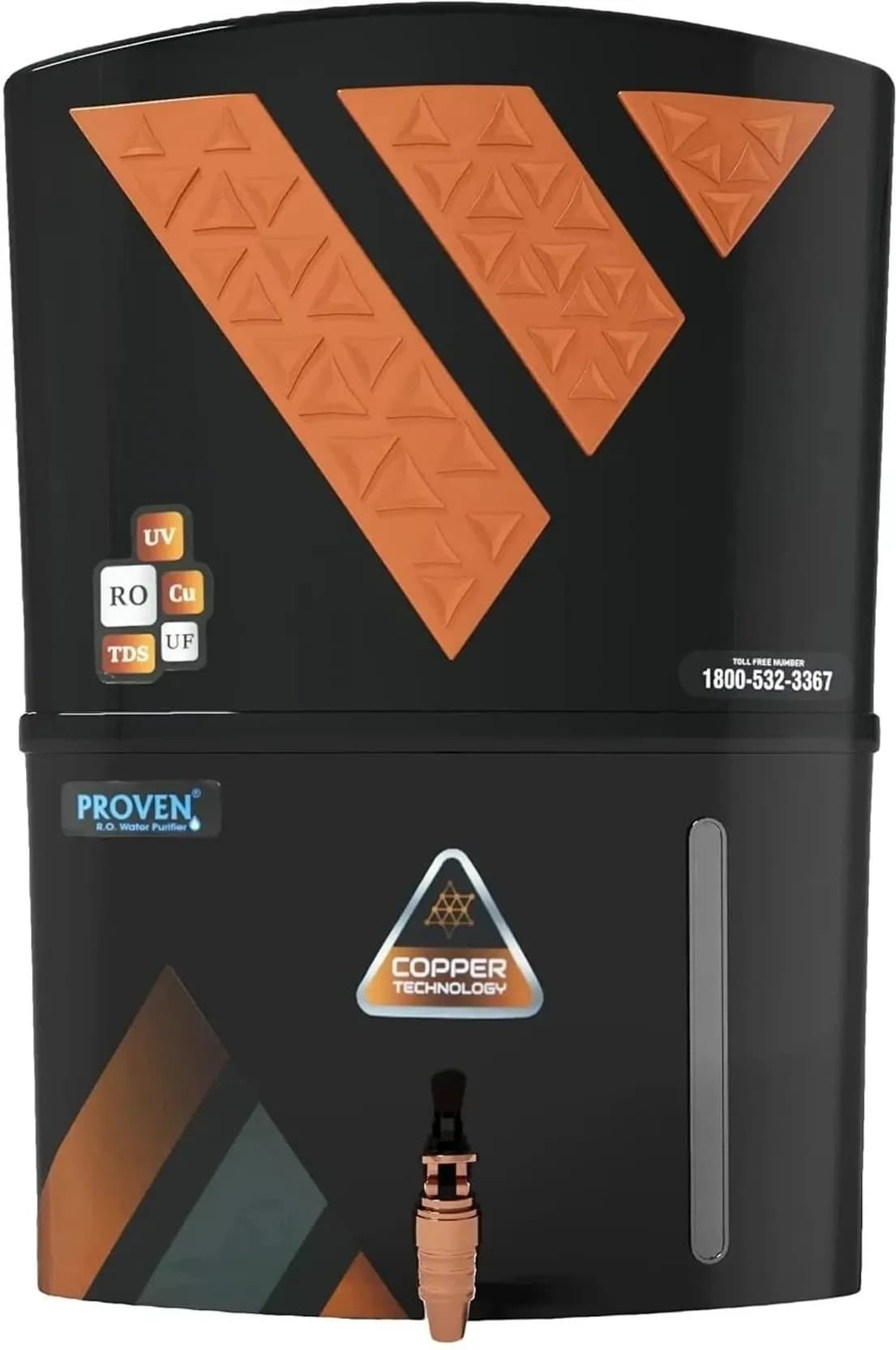 Copper Charge Technology black & copper