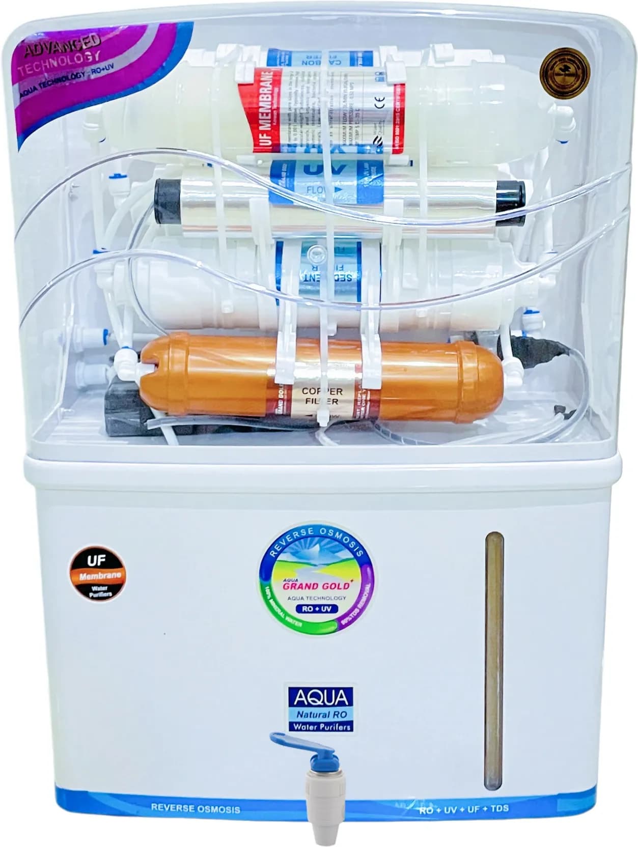 Copper alkaline zinc technology waterpurifier