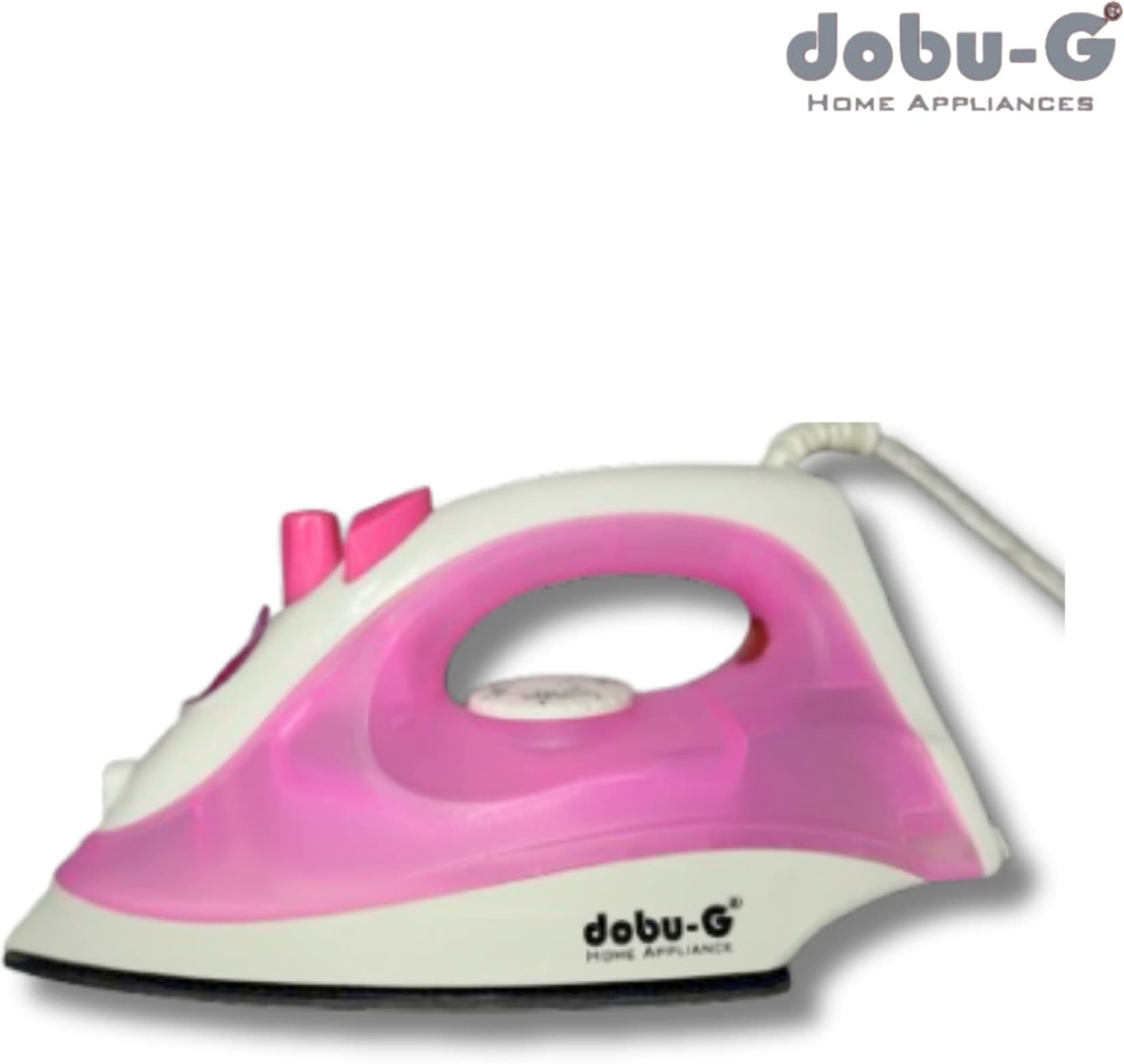 Steam Iron - DOBU-G STEAM IRON 1200 W DRY IRON  (PINK, WHITE)-Dobu-G.jpeg