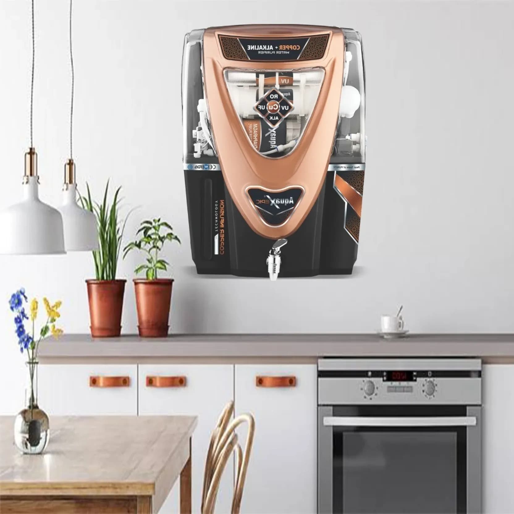 Epic Black Fully Automatic RO Active Copper Tech