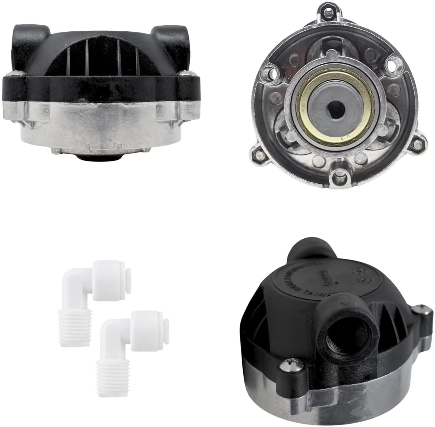 RO Pump Head Black Cap Diaphragm RO Filter Booster Motor Repair