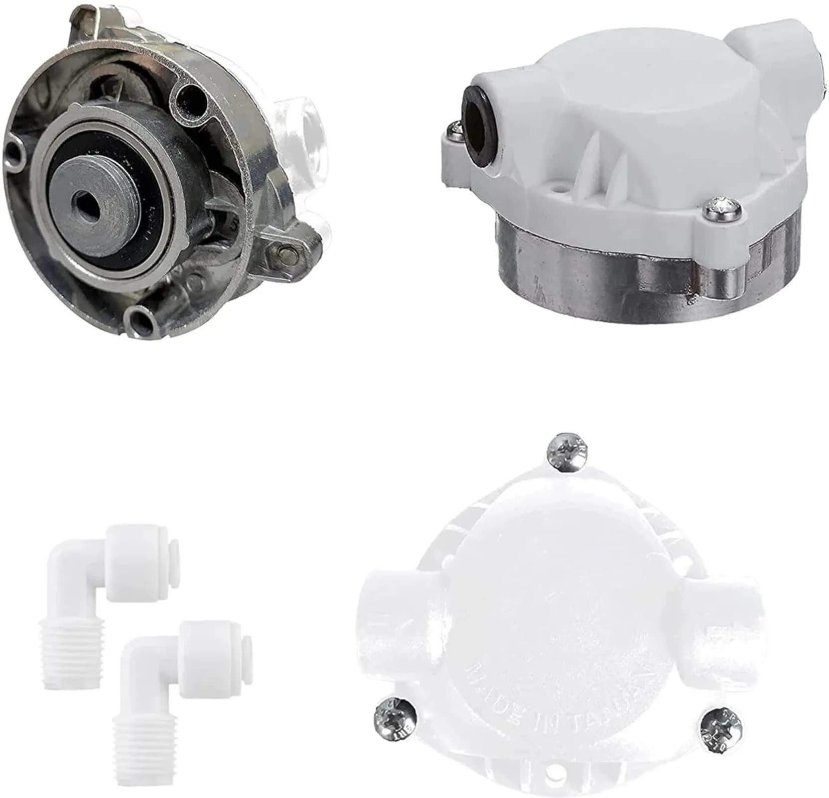 RO Pump Head White Cap Diaphragm RO Water Purifier Filter Booster Motor Repair