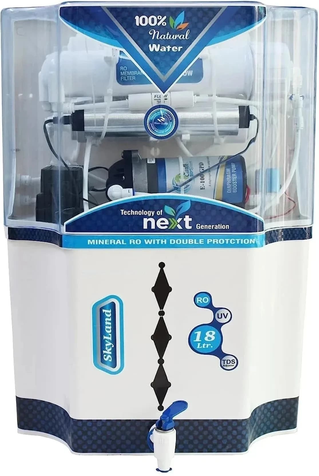 Skyland Multi Stage purification Technology