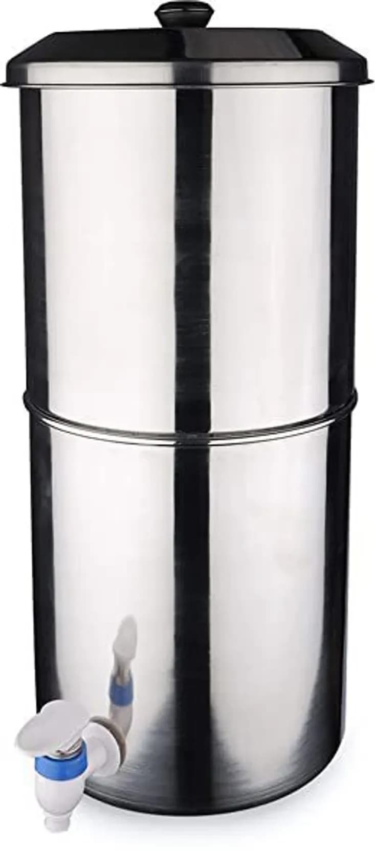 Stainlness Steel Non electric Gravity Water Filter