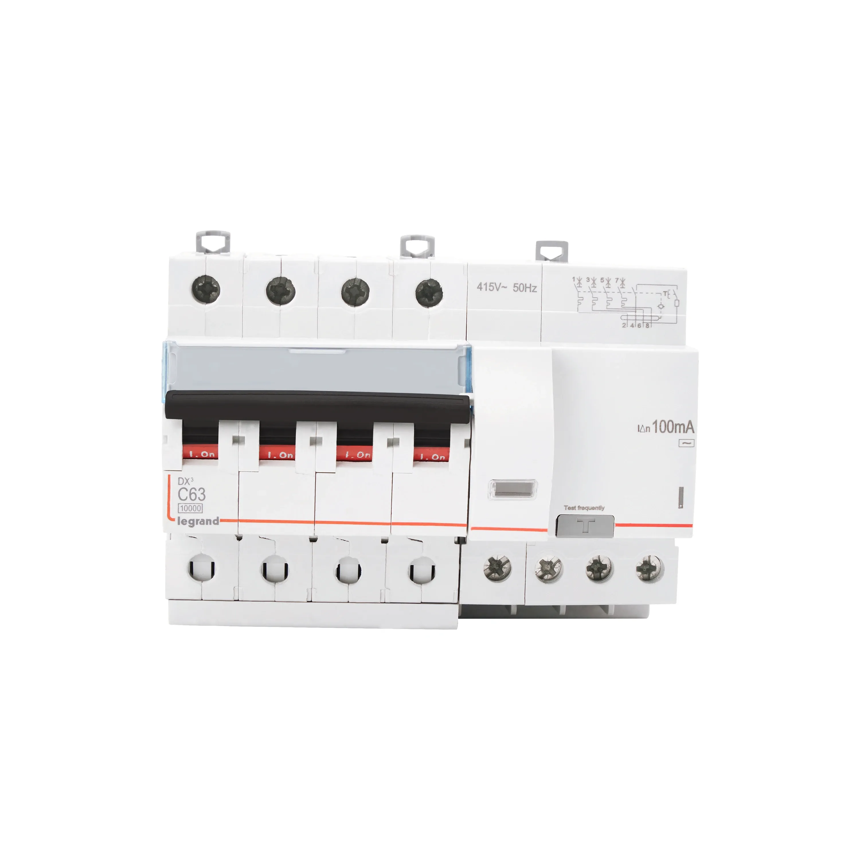 Legrand 4P 16A 100mA RCBO (DX3) – Residential | Fatafat Service
