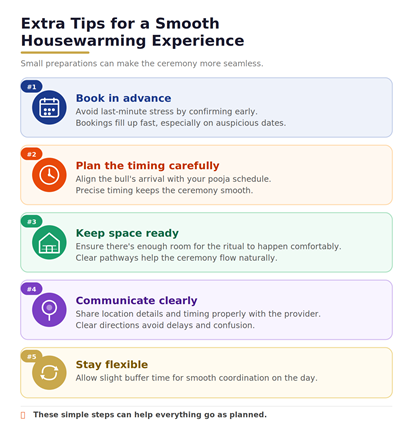 Booking Process for Traditional Bull